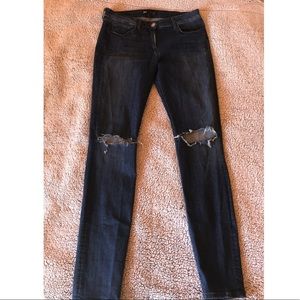 3 X 1 NYC Skinny Jean w/ Distressed Knees